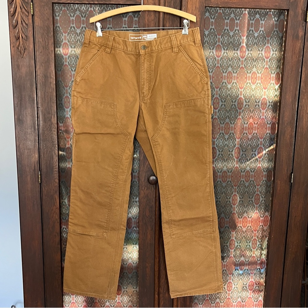 NWOT Carhartt Relaxed fit canvas utility pant